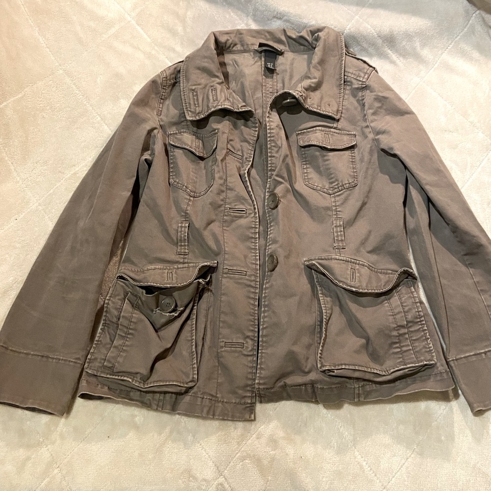 Taupe colored jacket